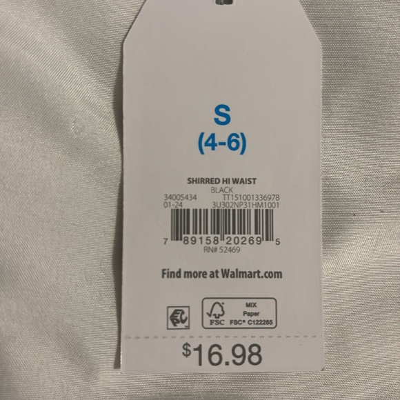 NWT High waist bikini bottoms - Picture 3 of 4